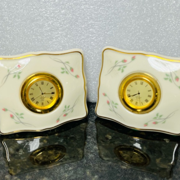 Lot Of 9 Vintage Lenox Clocks And Figurines - Picture 2 of 11